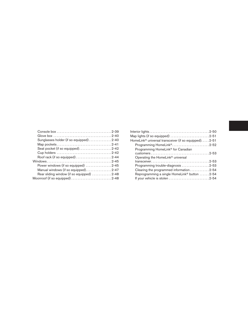 NISSAN 2010 Frontier User Manual | Page 93 / 373