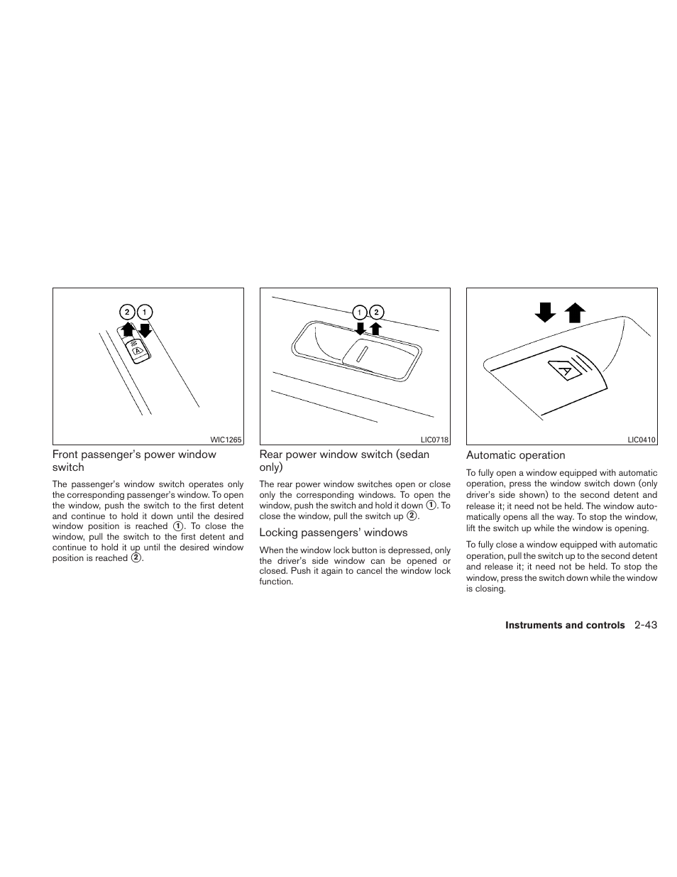 NISSAN 2010 Altima User Manual | Page 120 / 438