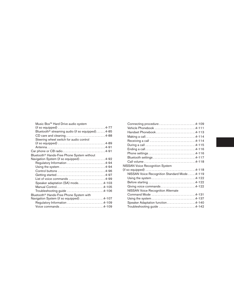 NISSAN 2010 Altima User Manual | Page 162 / 438