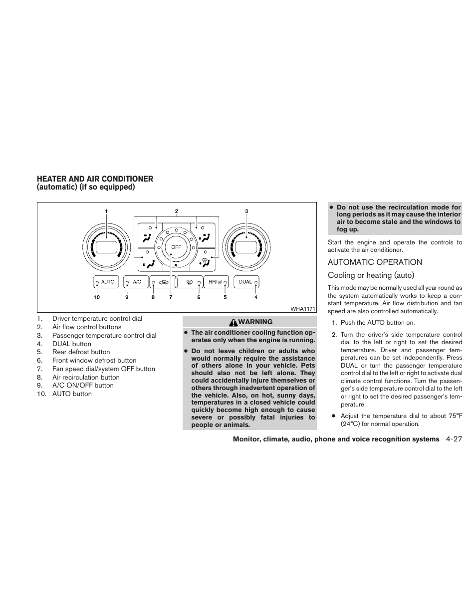 Automatic operation -27 | NISSAN 2010 Altima User Manual | Page 188 / 438