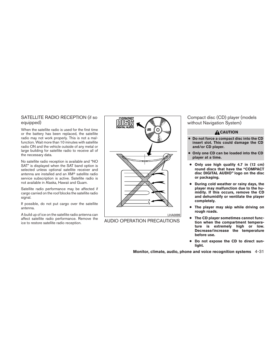 NISSAN 2010 Altima User Manual | Page 192 / 438