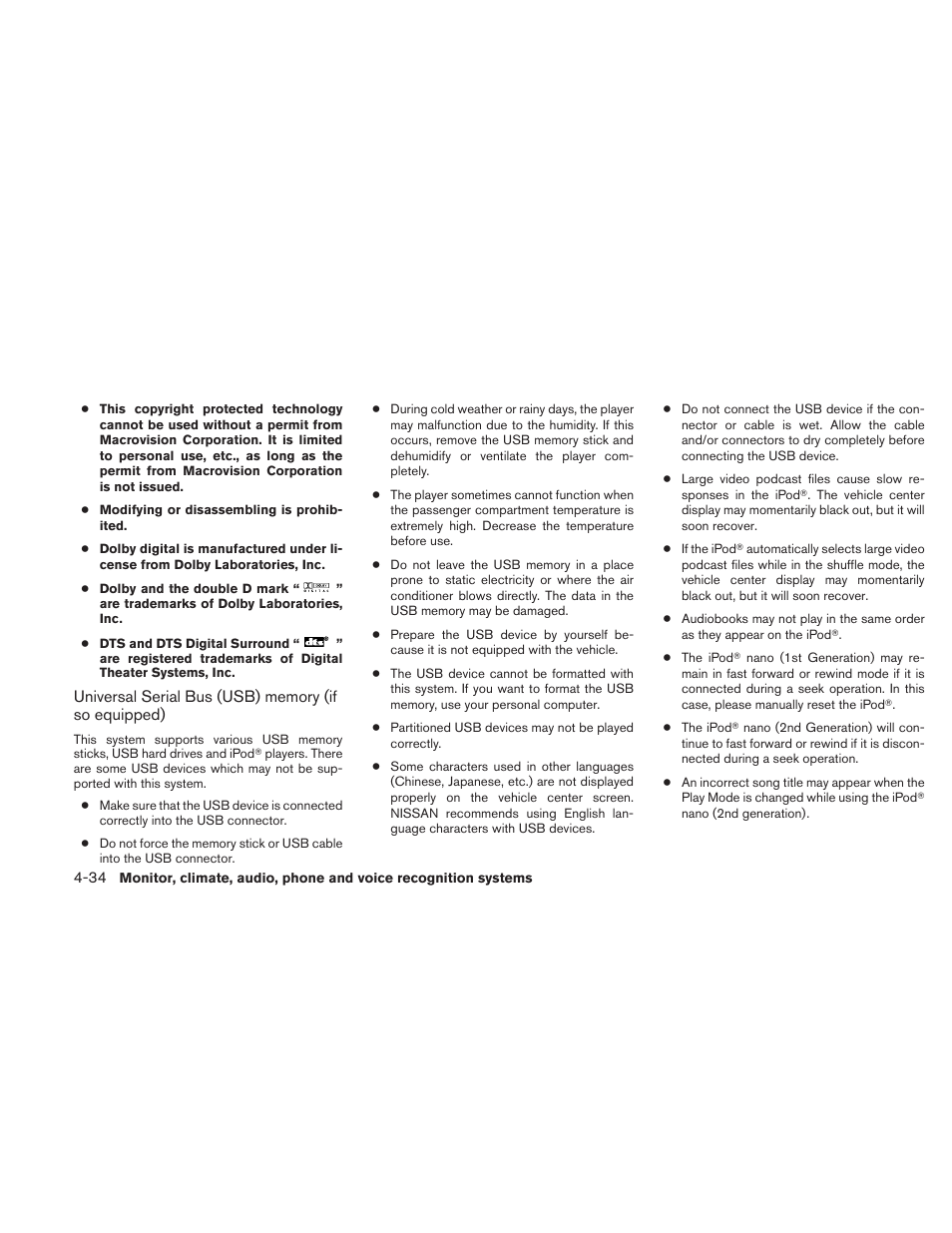 NISSAN 2010 Altima User Manual | Page 195 / 438