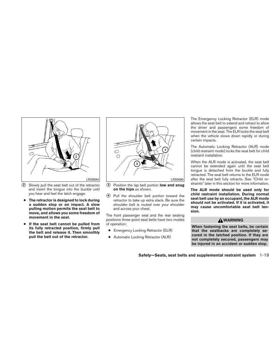 NISSAN 2010 Altima User Manual | Page 38 / 438