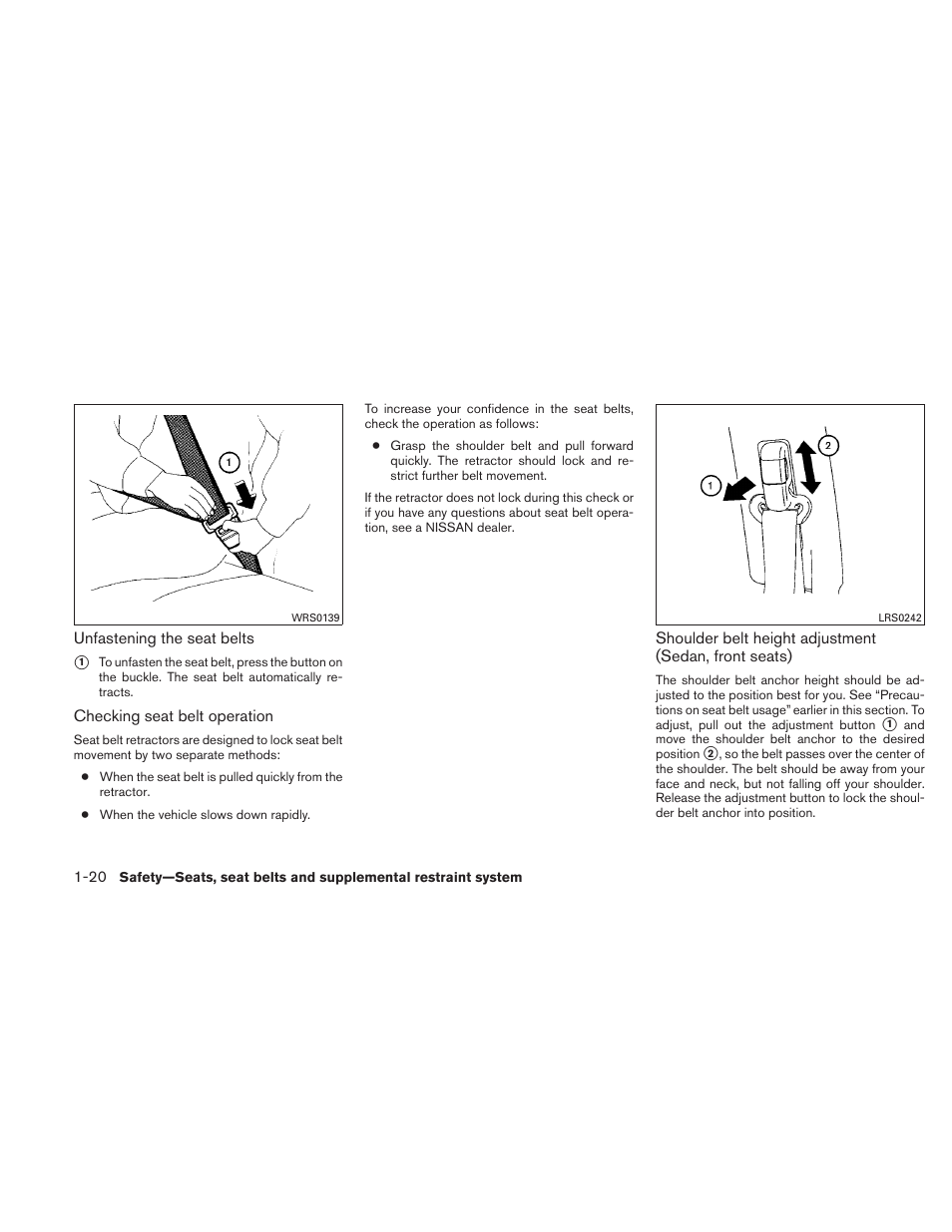 NISSAN 2010 Altima User Manual | Page 39 / 438