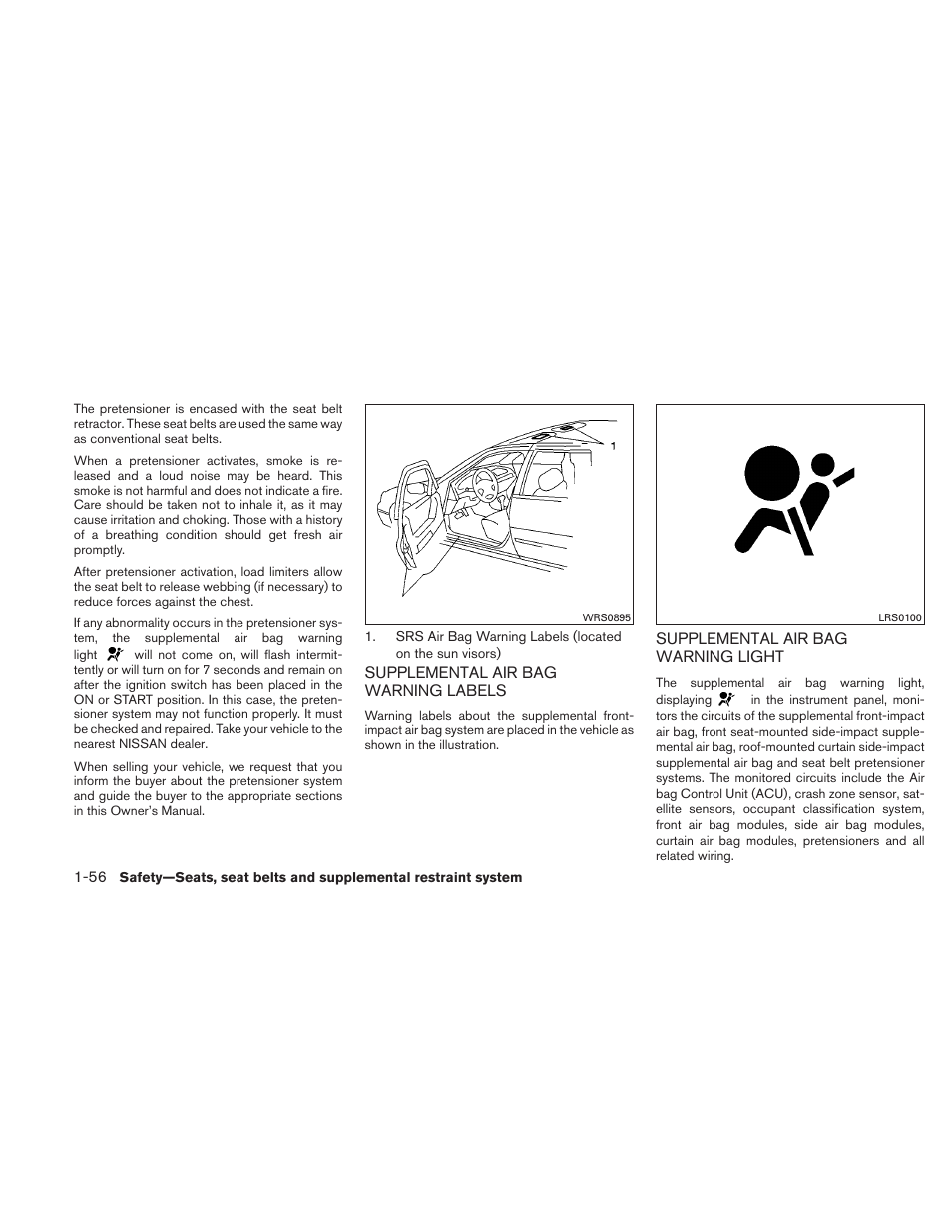 NISSAN 2010 Altima User Manual | Page 75 / 438