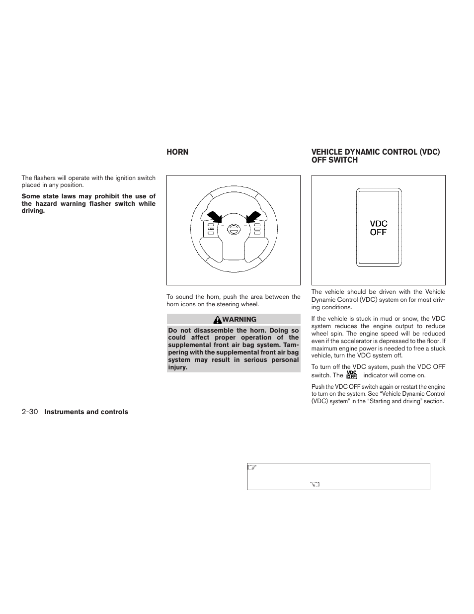 NISSAN 2009 Xterra User Manual | Page 106 / 336