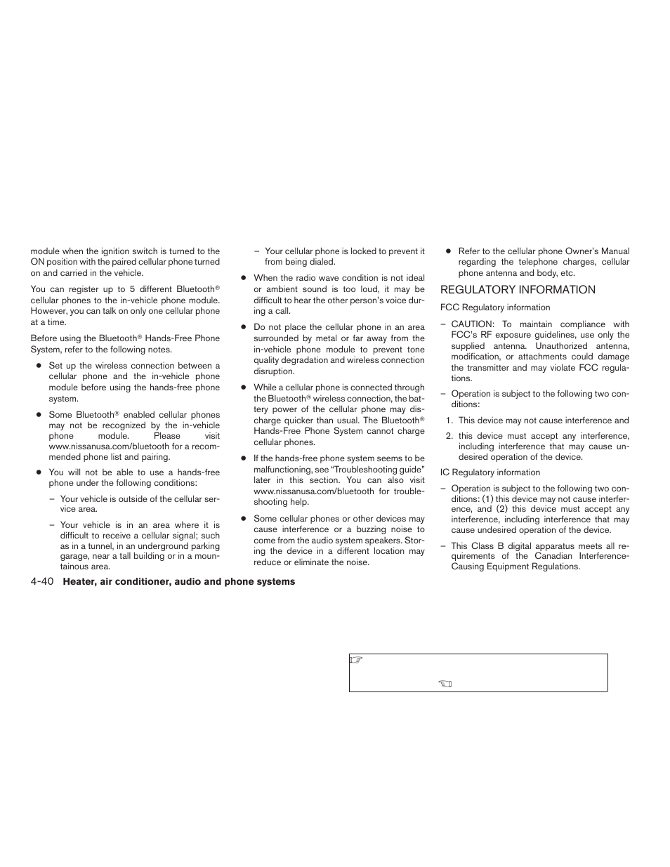 Regulatory information -40 | NISSAN 2009 Xterra User Manual | Page 178 / 336
