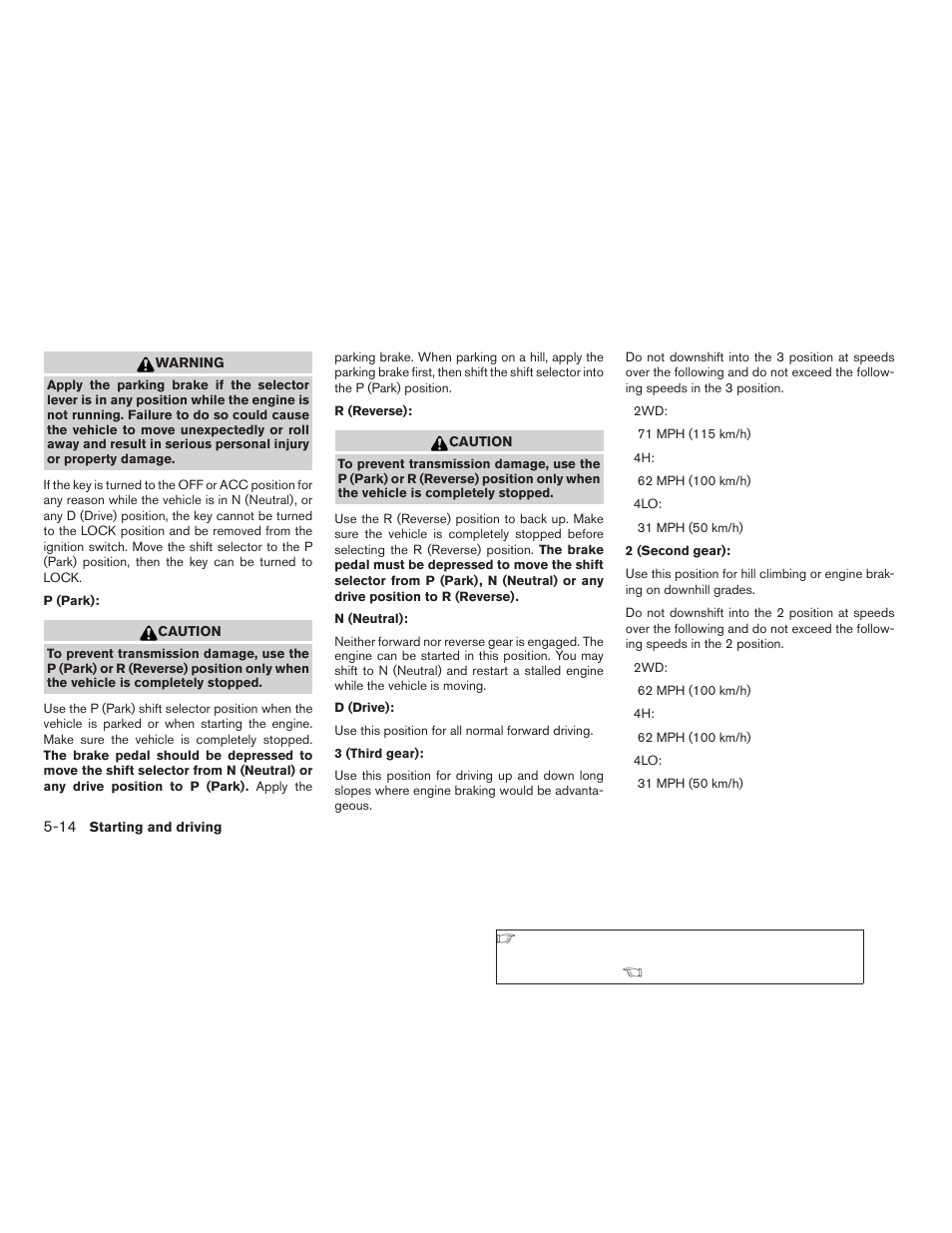 NISSAN 2009 Xterra User Manual | Page 206 / 336
