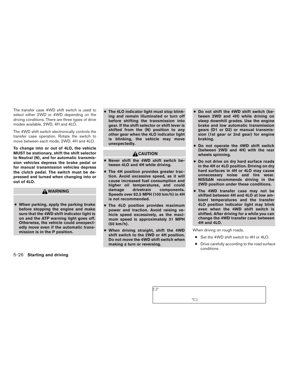 NISSAN 2009 Xterra User Manual | Page 218 / 336