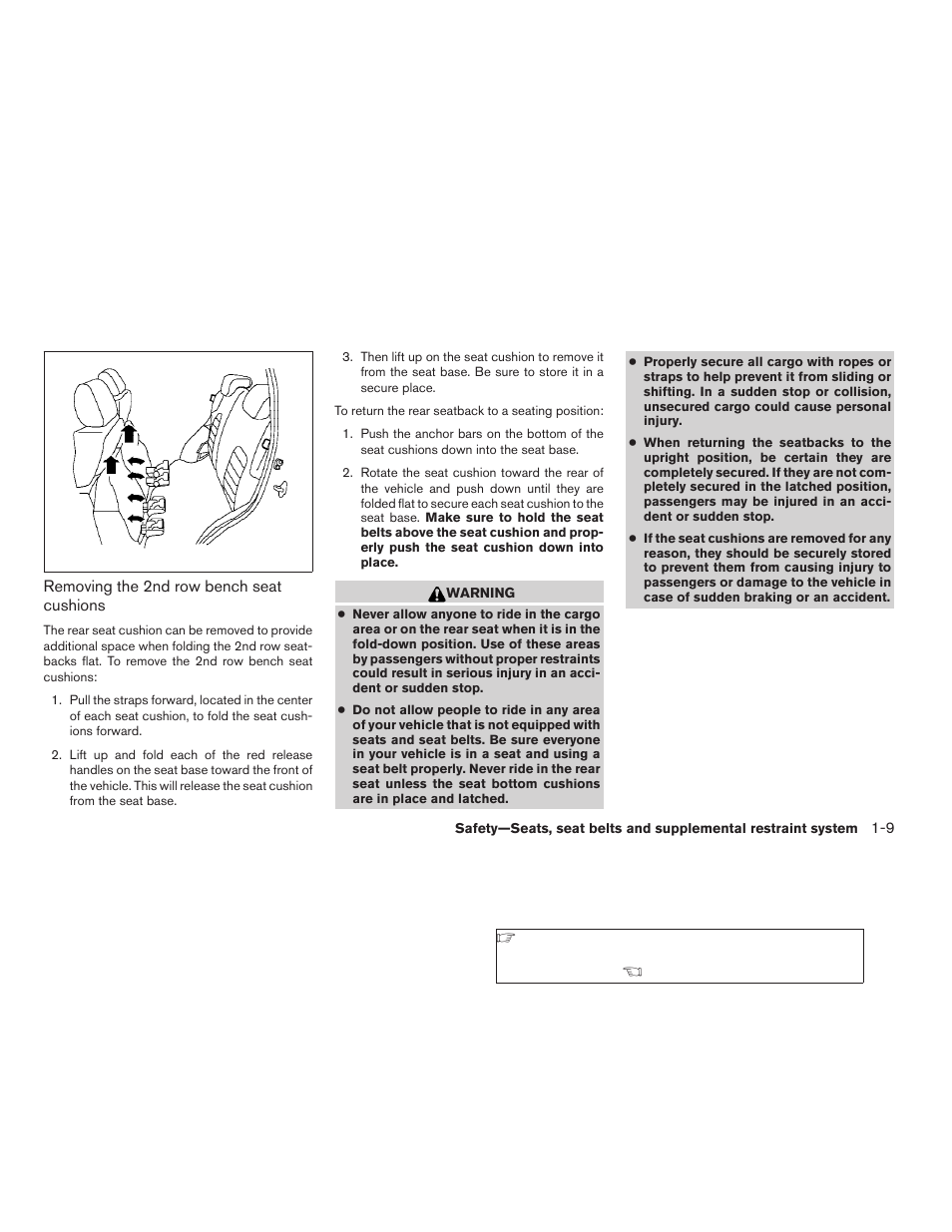 NISSAN 2009 Xterra User Manual | Page 25 / 336