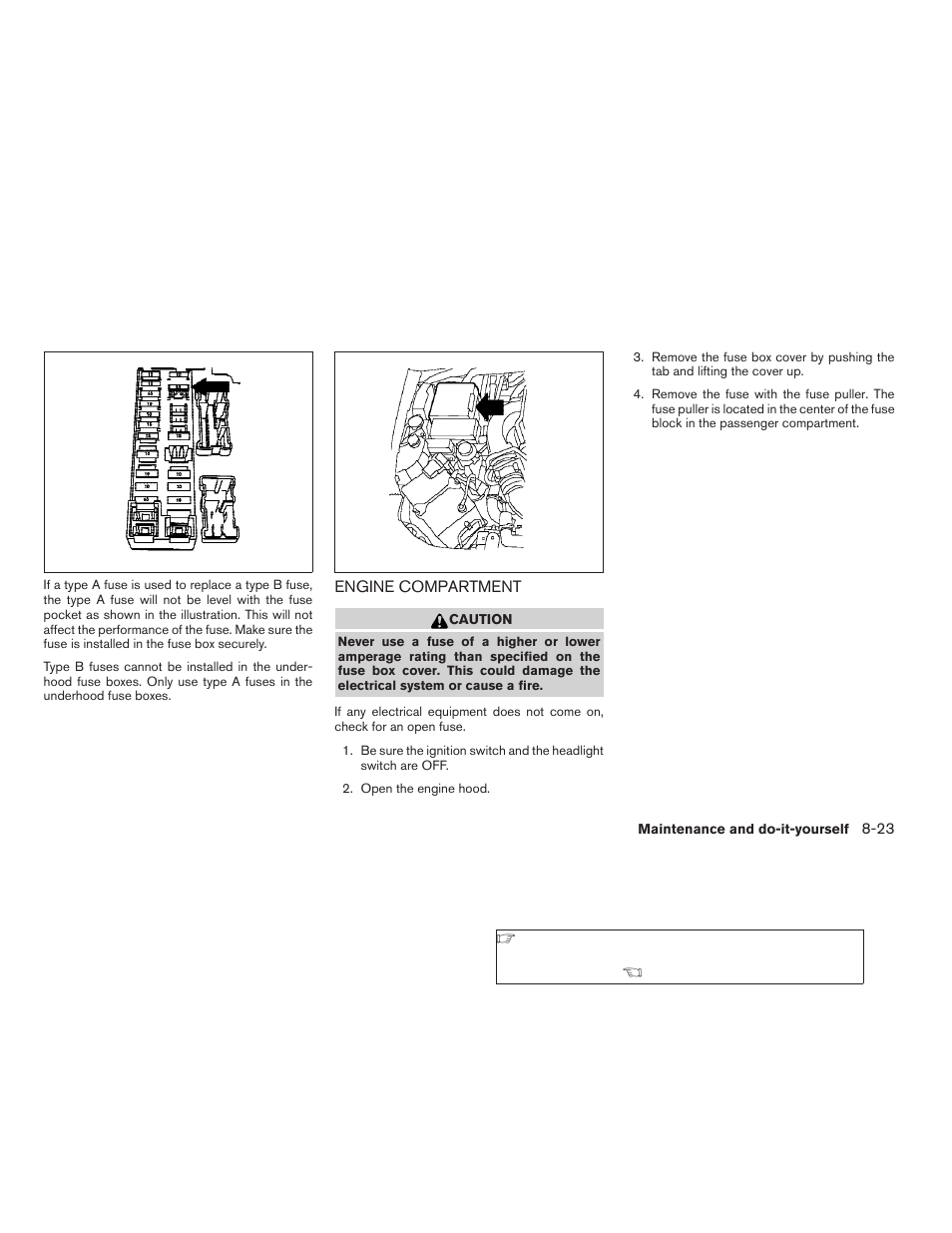 Engine compartment -23 | NISSAN 2009 Xterra User Manual | Page 275 / 336