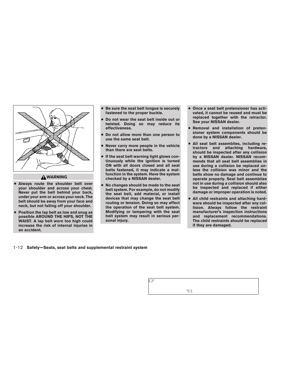 NISSAN 2009 Xterra User Manual | Page 28 / 336