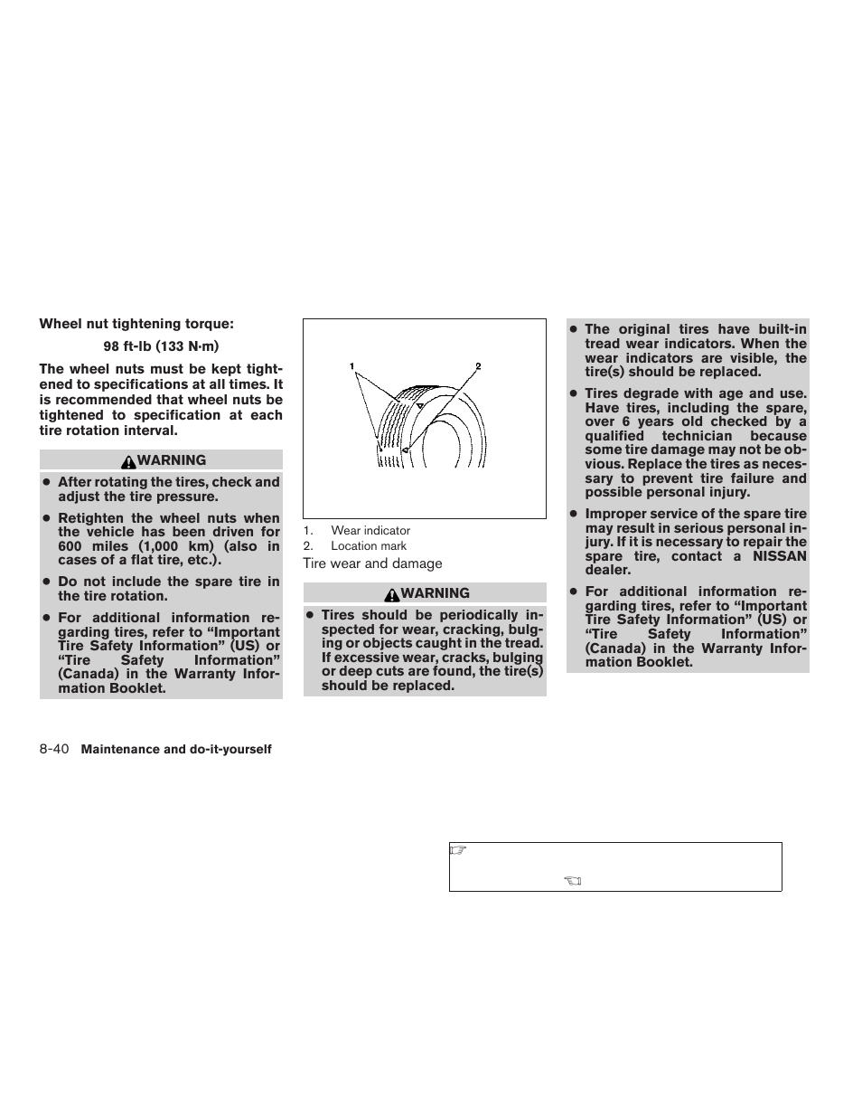 NISSAN 2009 Xterra User Manual | Page 292 / 336