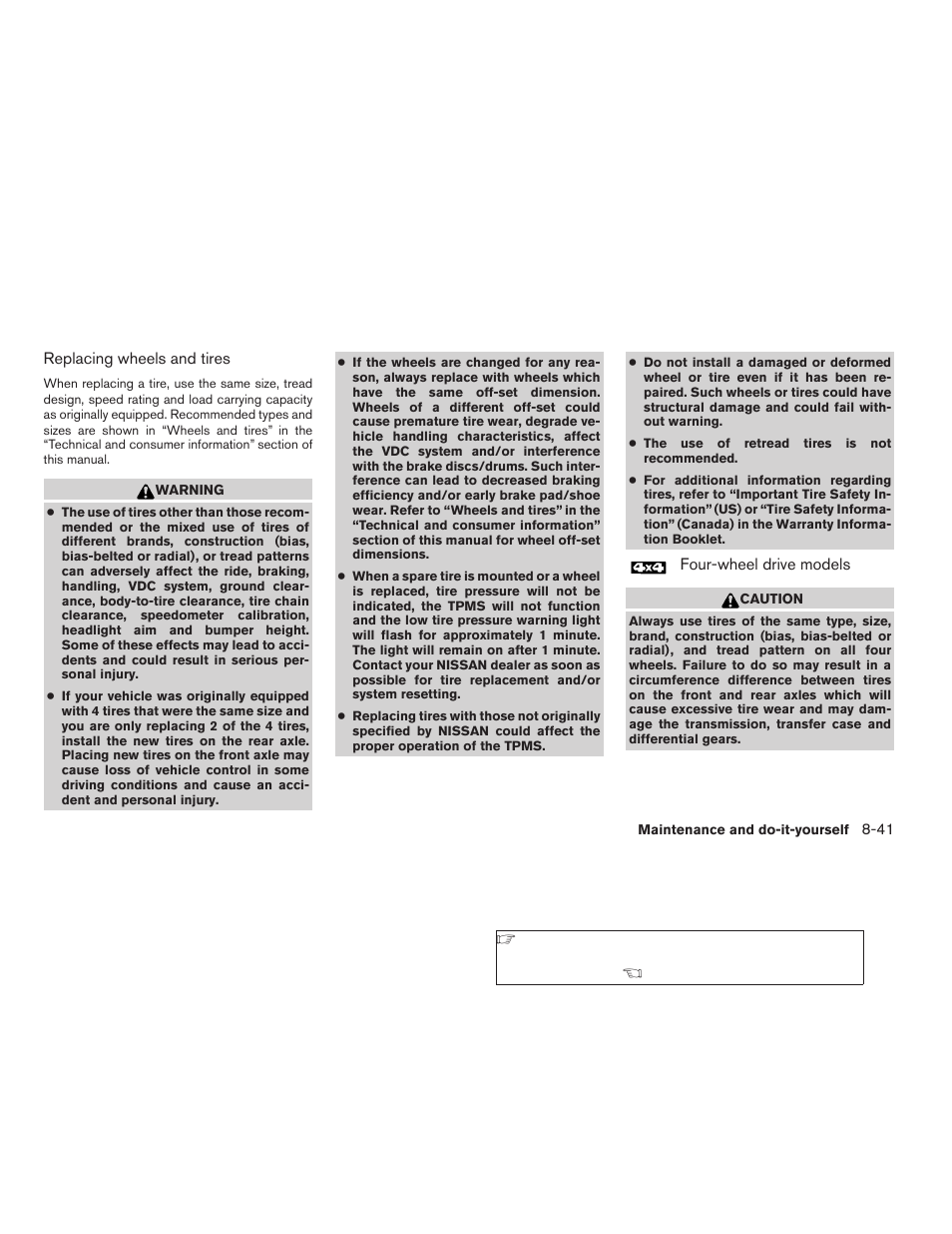 NISSAN 2009 Xterra User Manual | Page 293 / 336