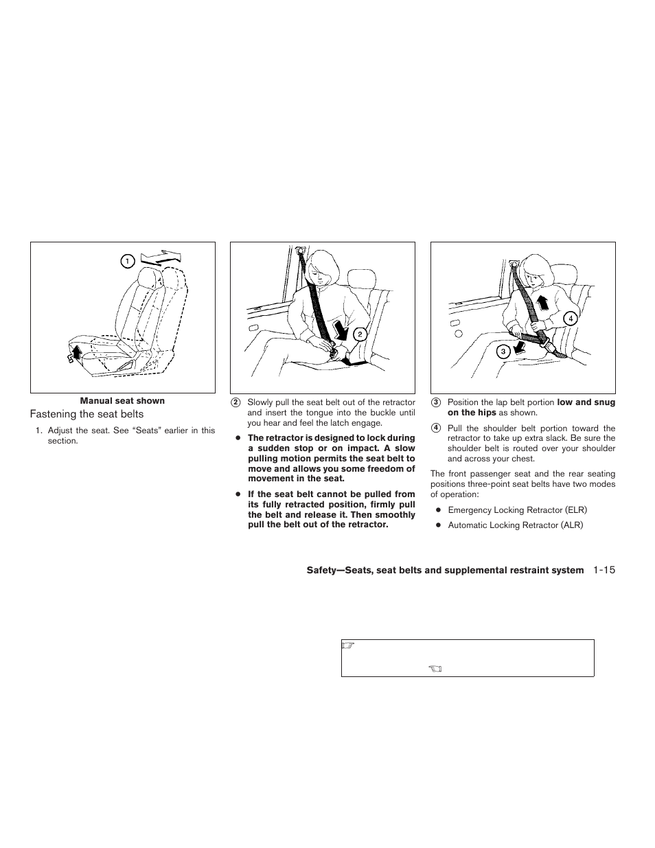 NISSAN 2009 Xterra User Manual | Page 31 / 336