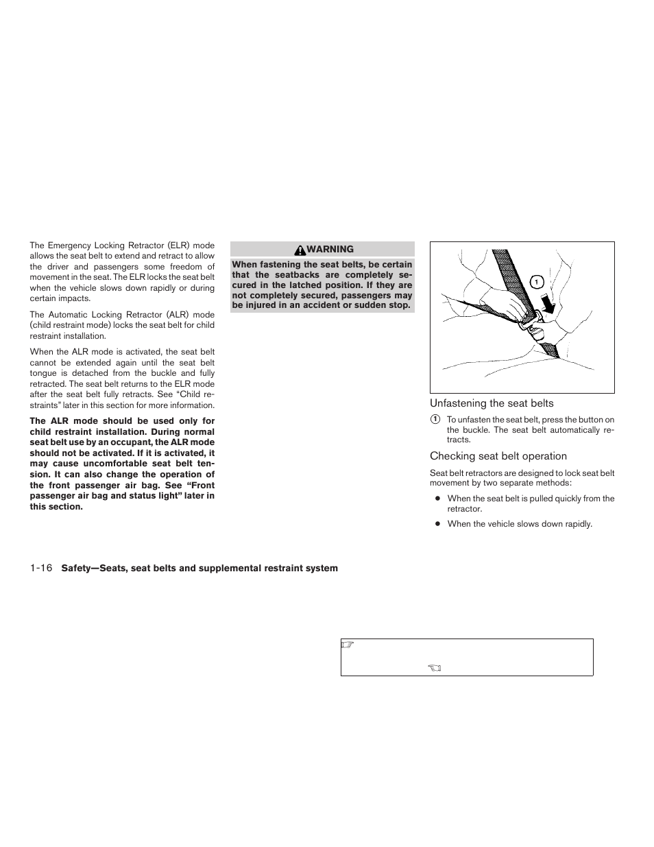 NISSAN 2009 Xterra User Manual | Page 32 / 336