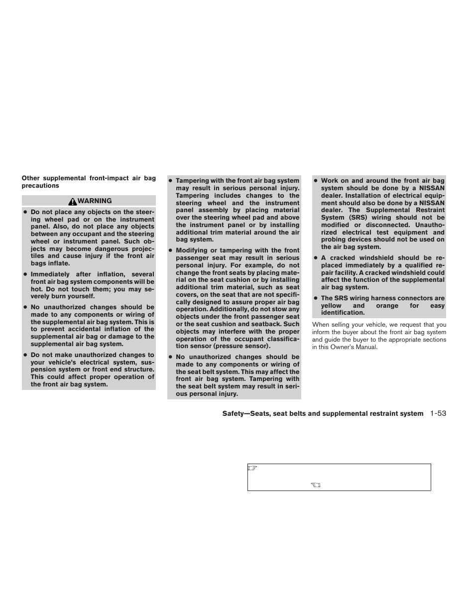 NISSAN 2009 Xterra User Manual | Page 69 / 336