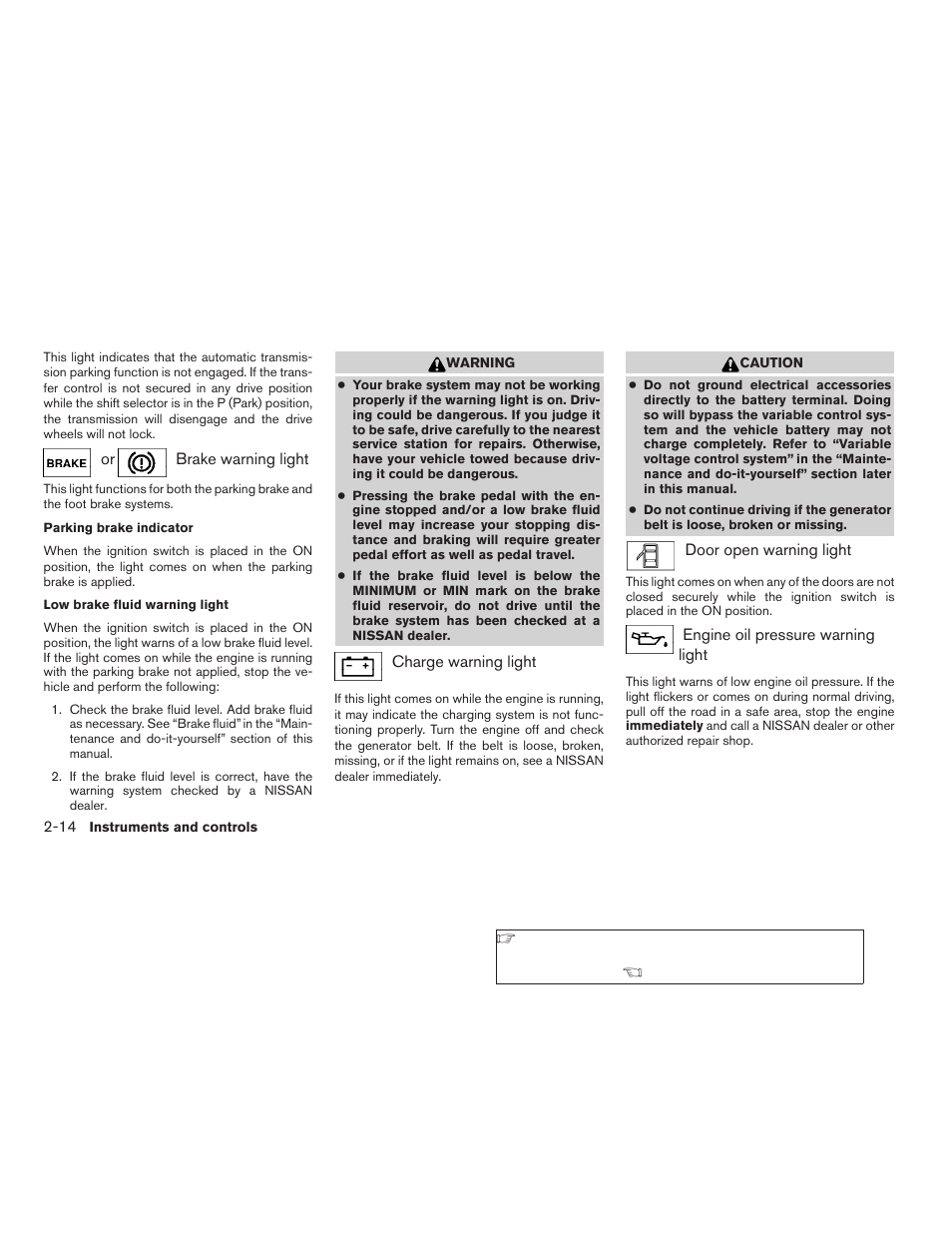 NISSAN 2009 Xterra User Manual | Page 90 / 336