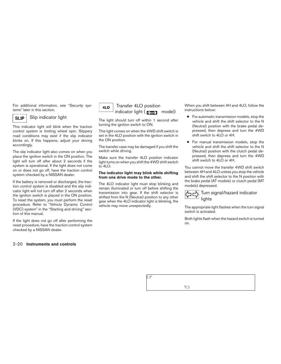NISSAN 2009 Xterra User Manual | Page 96 / 336