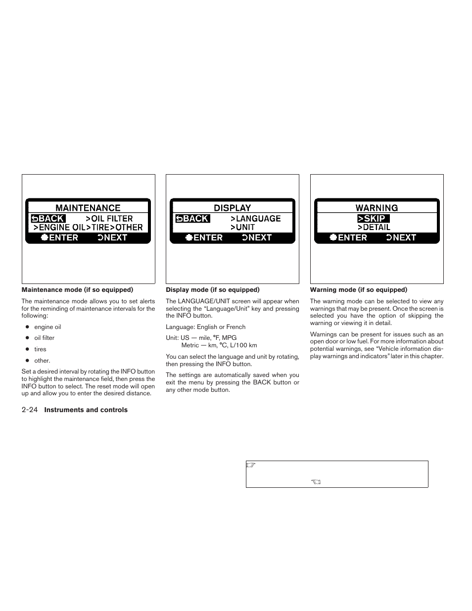 NISSAN 2009 Titan User Manual | Page 102 / 408