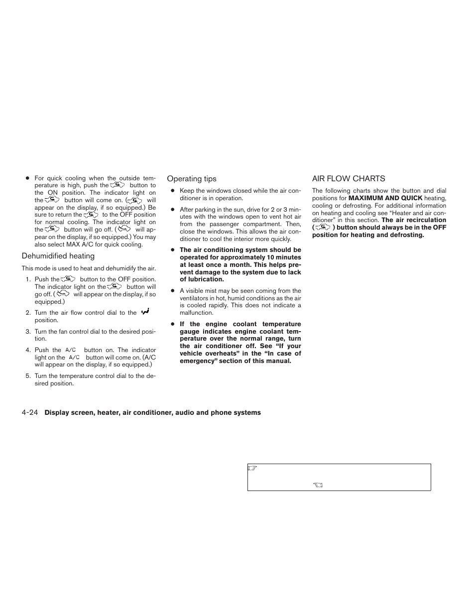 Air flow charts -24 | NISSAN 2009 Titan User Manual | Page 190 / 408