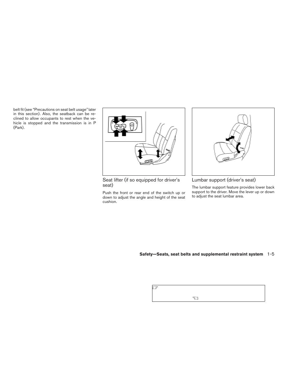 NISSAN 2009 Titan User Manual | Page 21 / 408