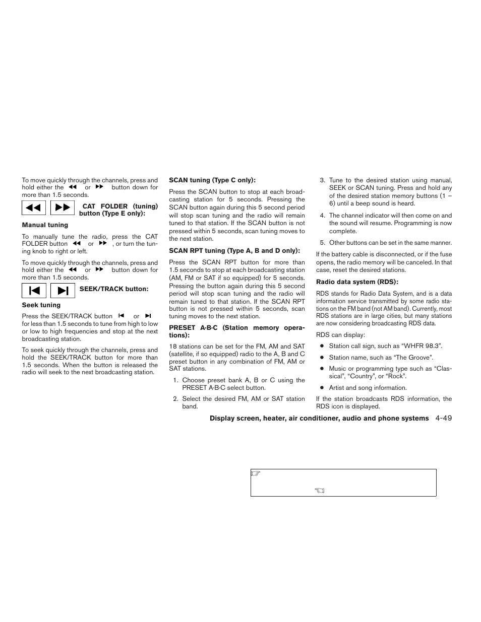 NISSAN 2009 Titan User Manual | Page 215 / 408