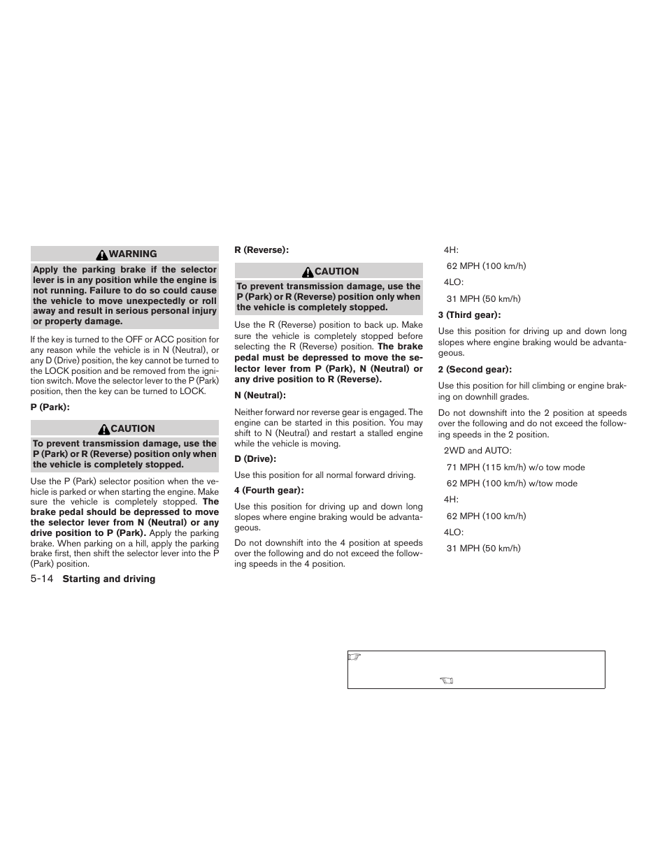 NISSAN 2009 Titan User Manual | Page 262 / 408