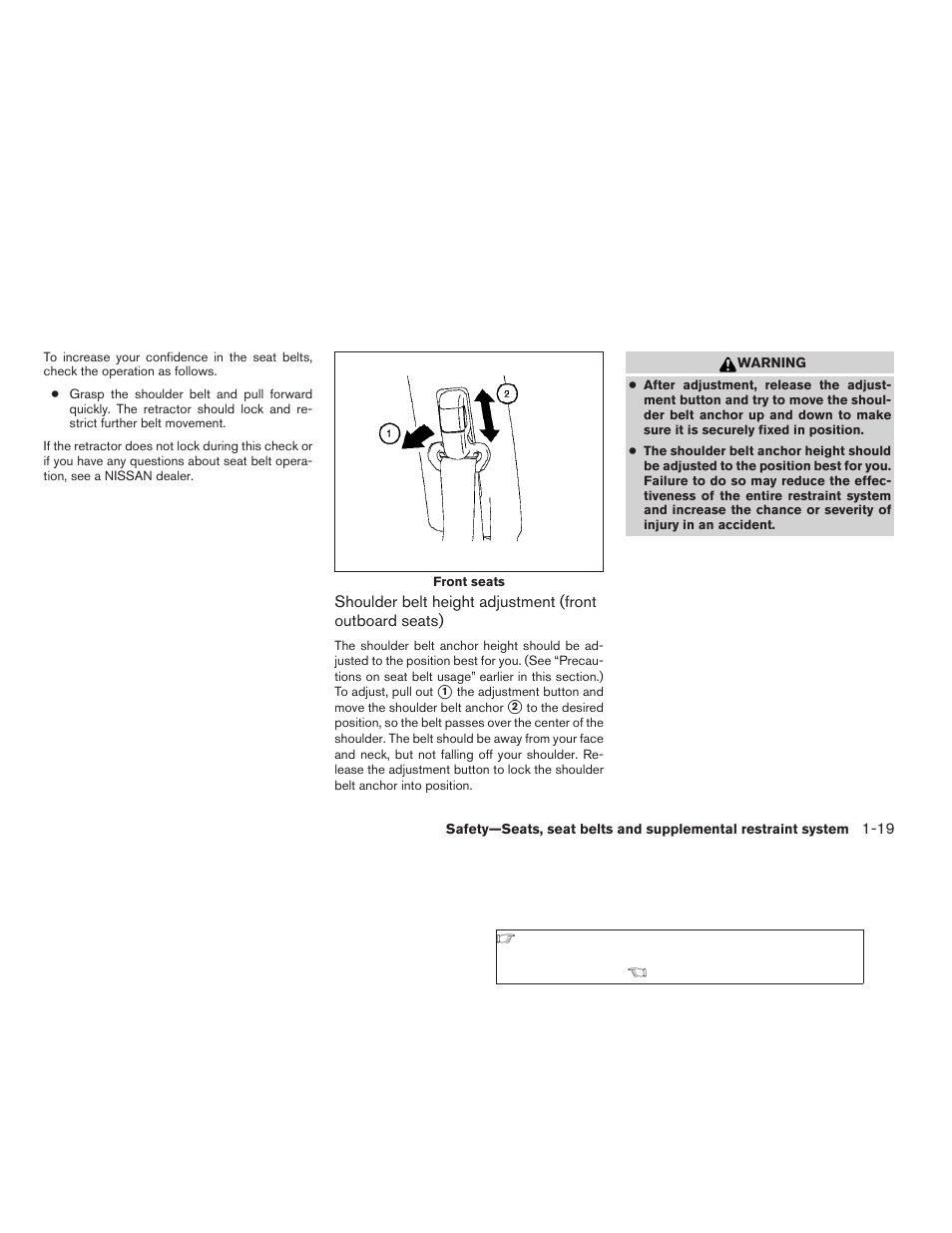 NISSAN 2009 Titan User Manual | Page 35 / 408