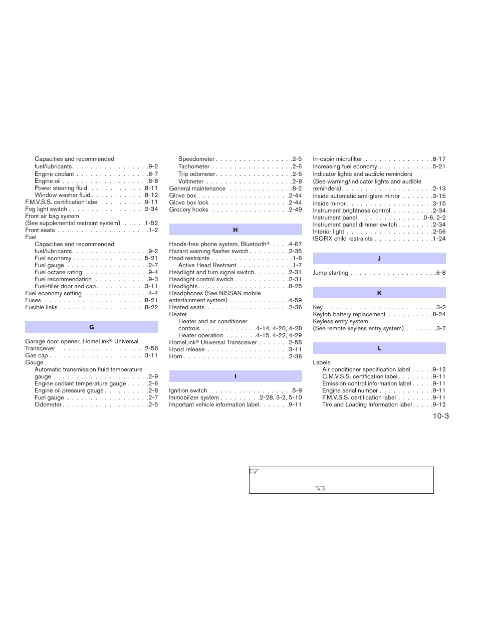 NISSAN 2009 Titan User Manual | Page 397 / 408