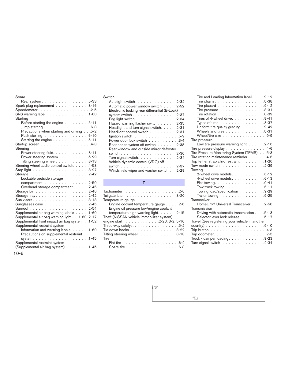 NISSAN 2009 Titan User Manual | Page 400 / 408