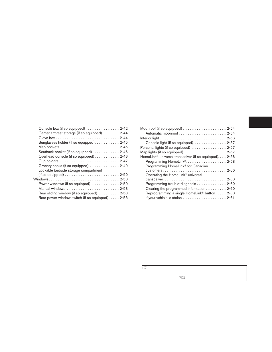 NISSAN 2009 Titan User Manual | Page 79 / 408