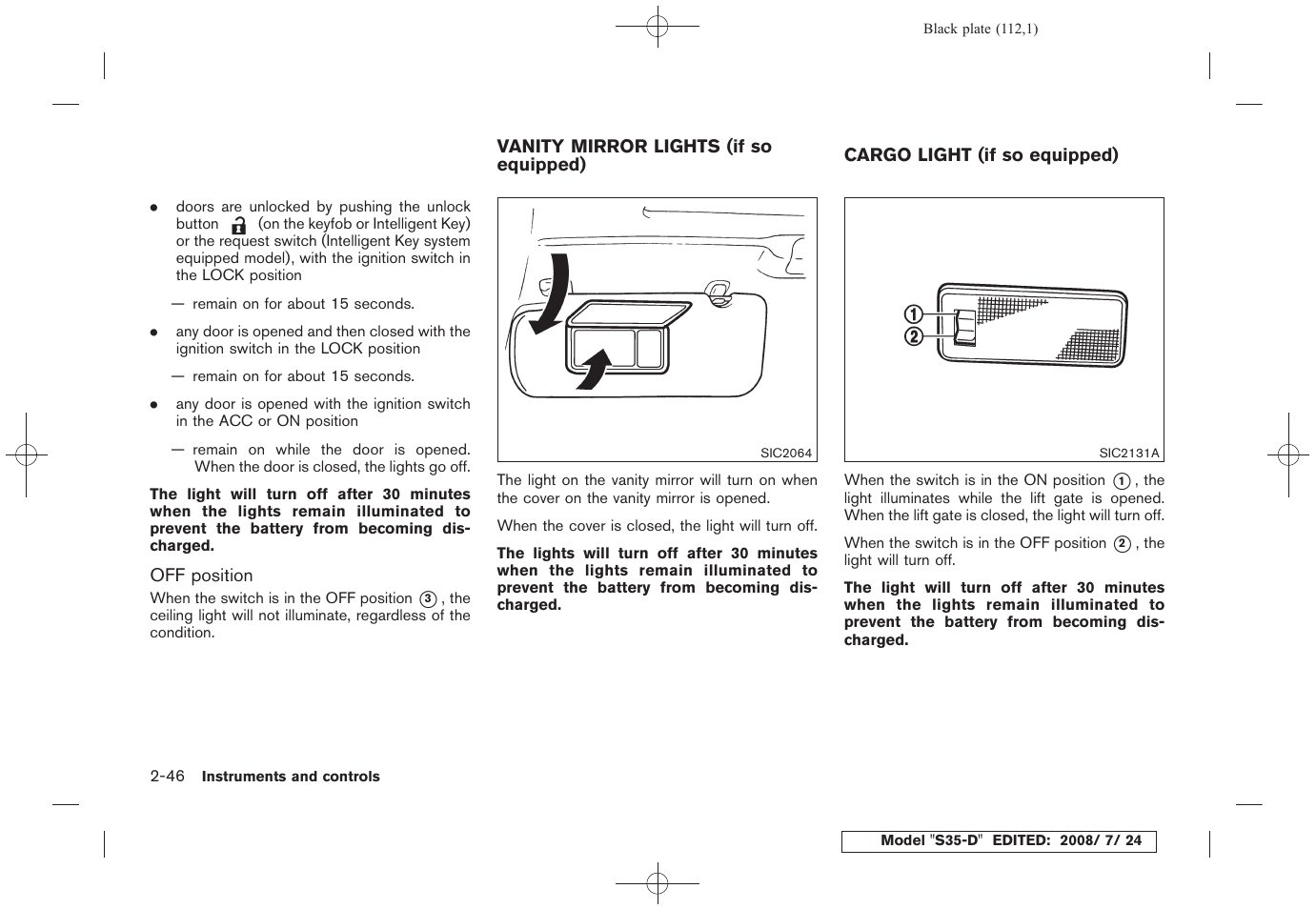 NISSAN 2009 Rogue User Manual | Page 114 / 316