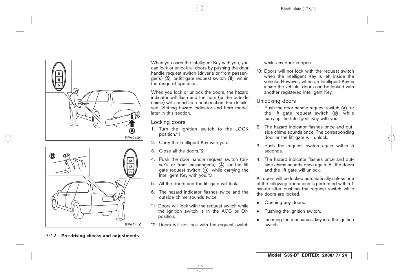 NISSAN 2009 Rogue User Manual | Page 130 / 316