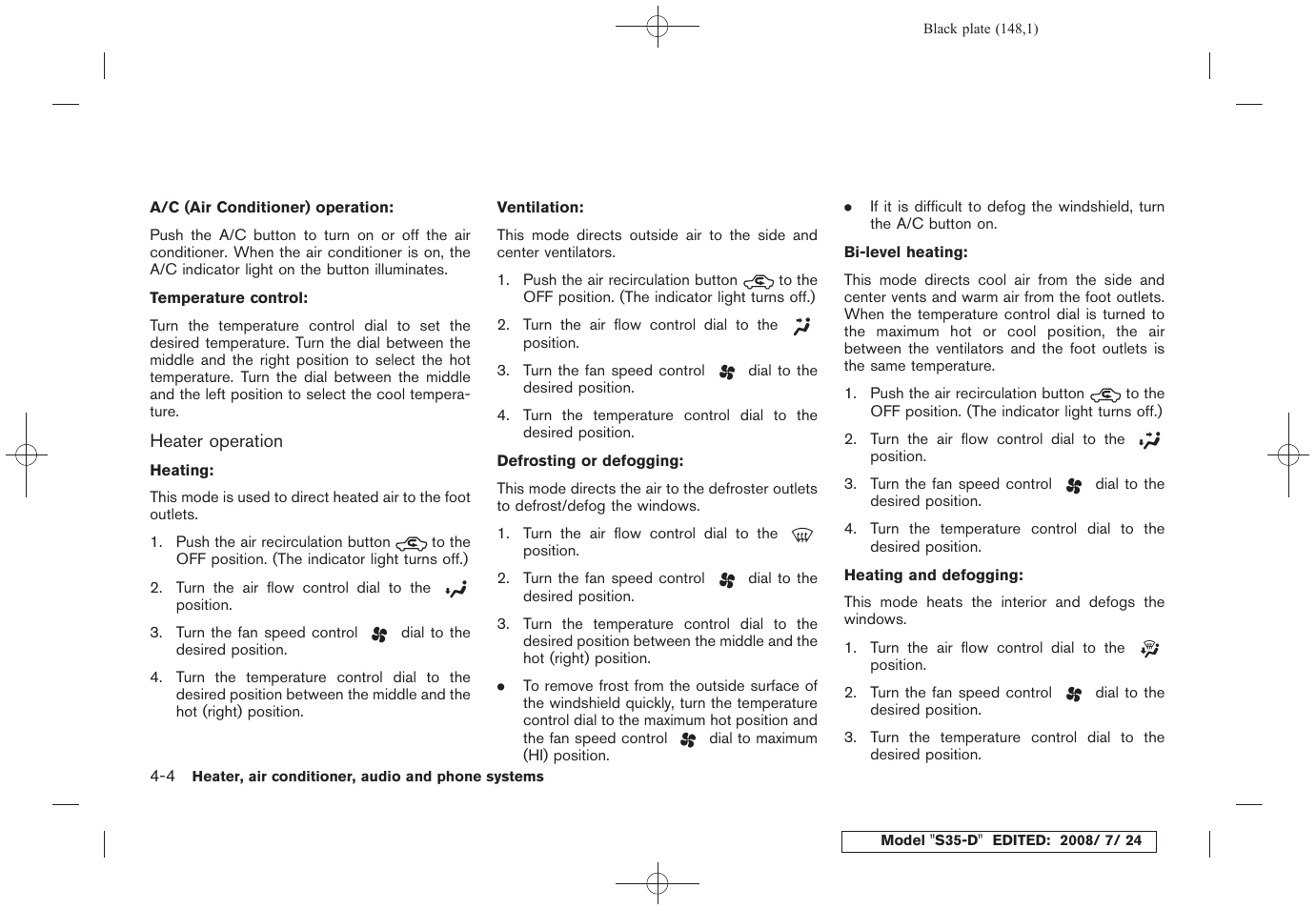 NISSAN 2009 Rogue User Manual | Page 150 / 316