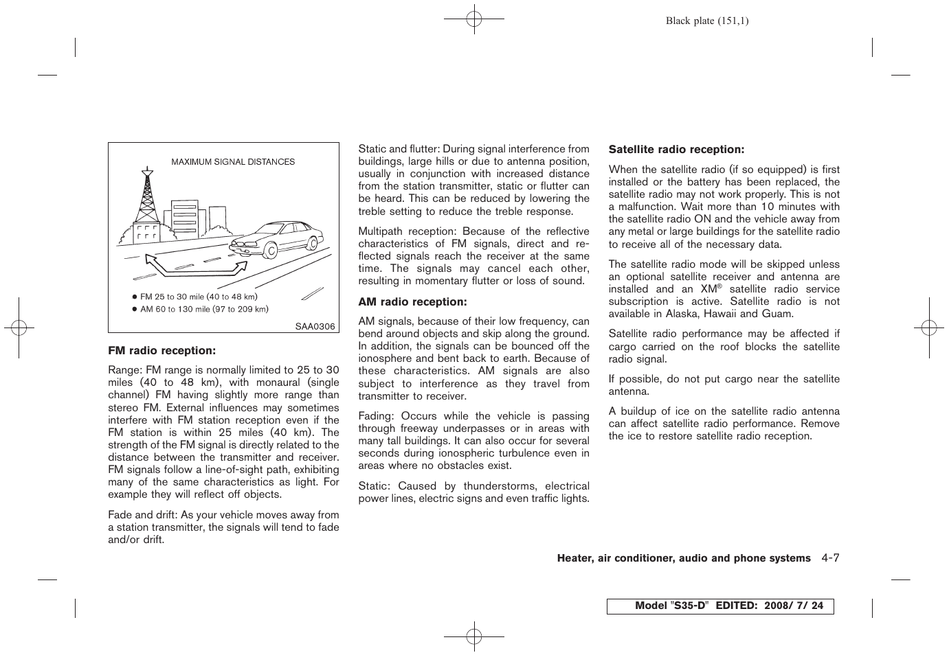 NISSAN 2009 Rogue User Manual | Page 153 / 316