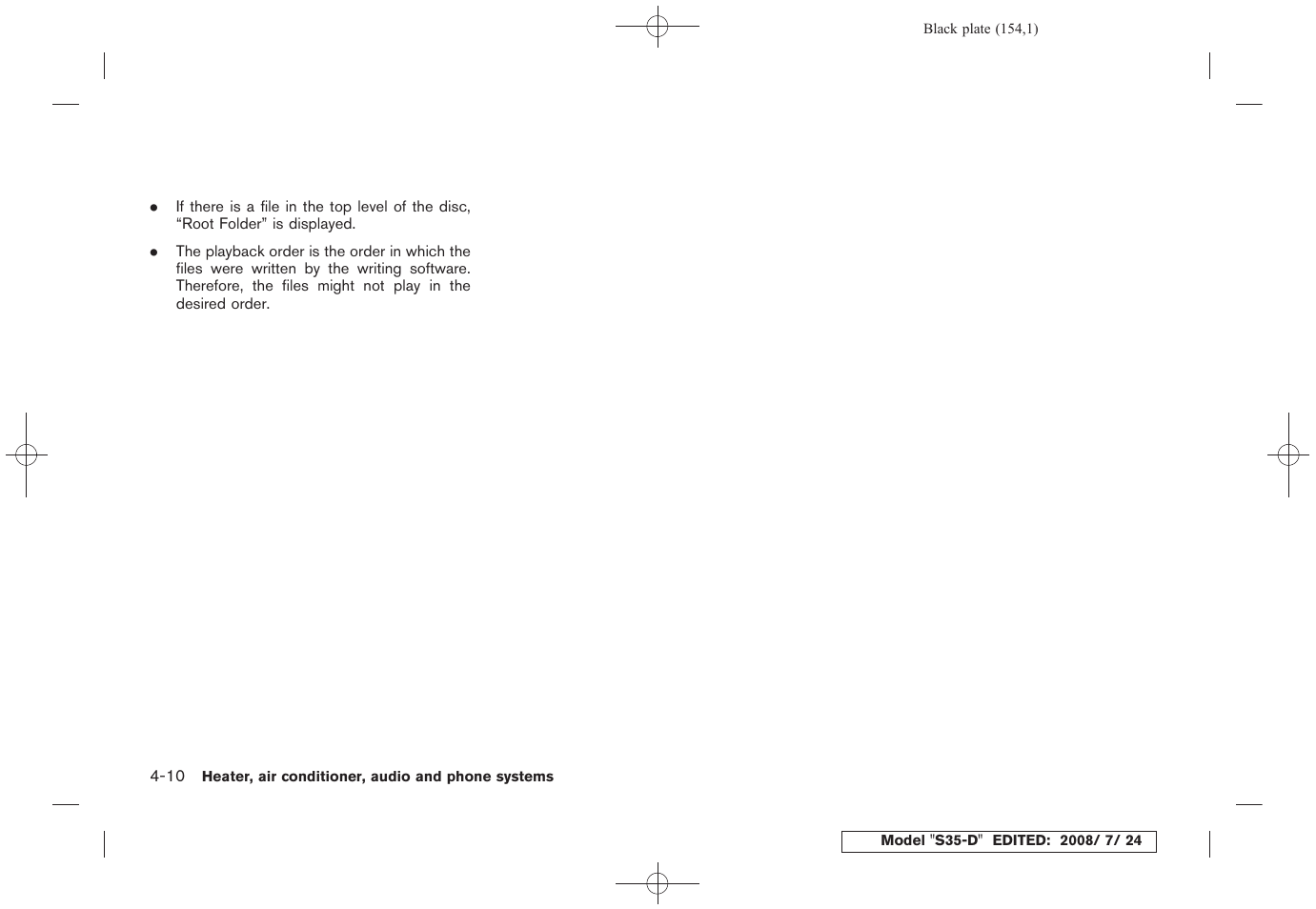 NISSAN 2009 Rogue User Manual | Page 156 / 316