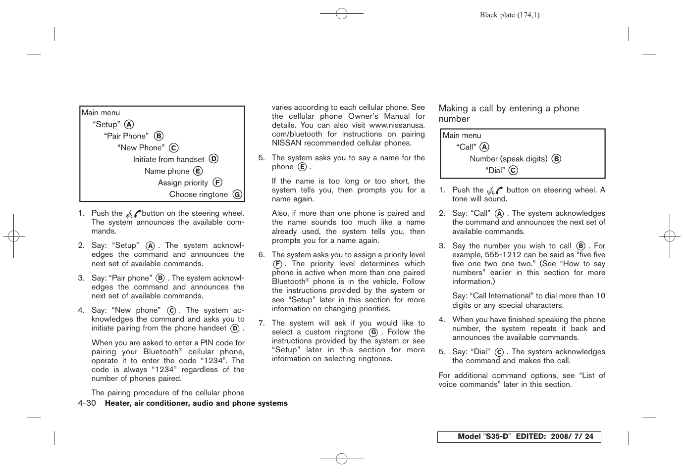 NISSAN 2009 Rogue User Manual | Page 176 / 316