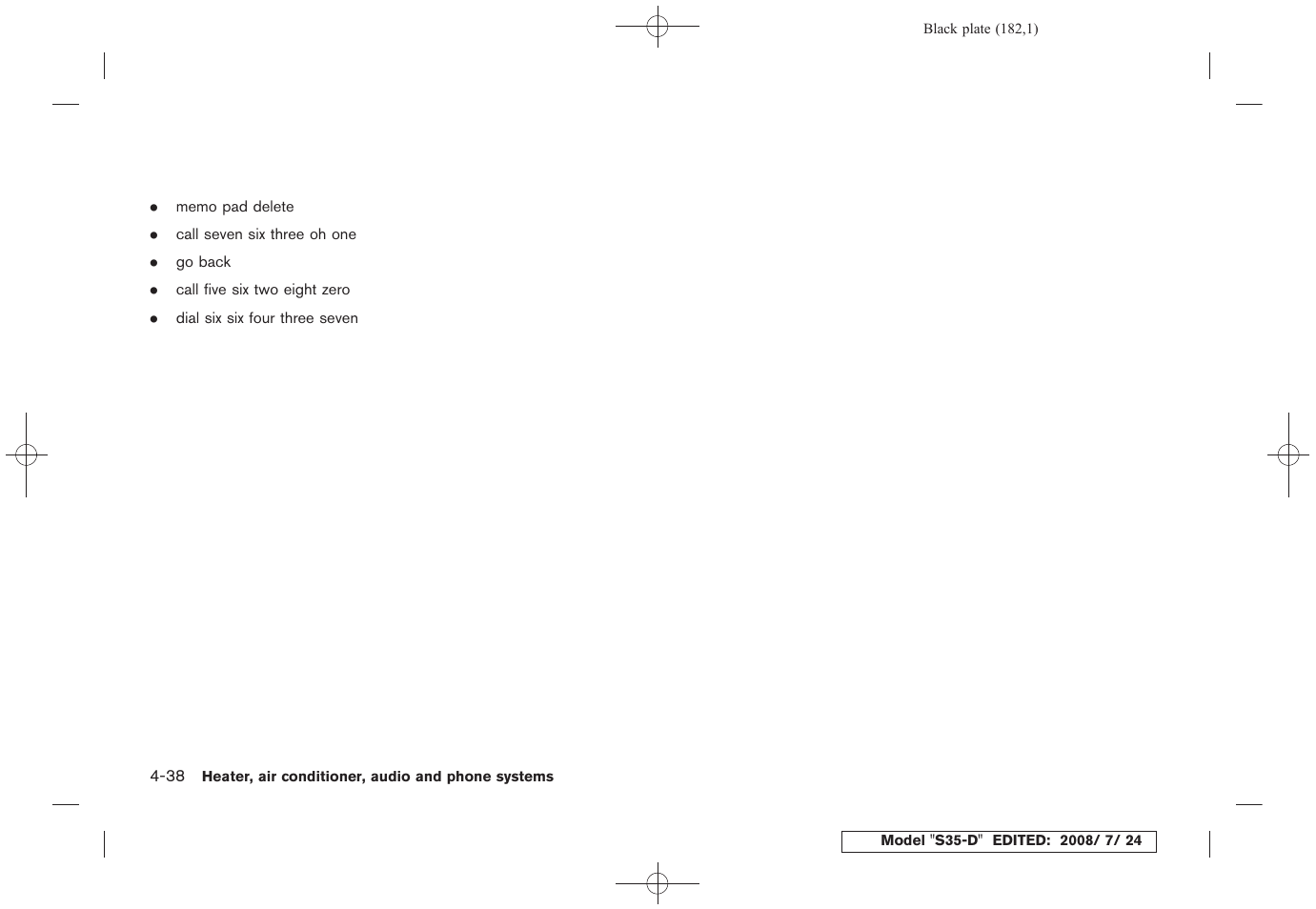 NISSAN 2009 Rogue User Manual | Page 184 / 316