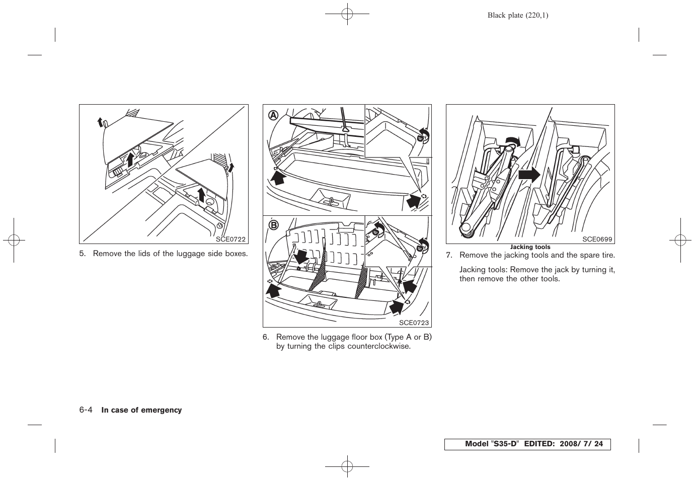 NISSAN 2009 Rogue User Manual | Page 222 / 316