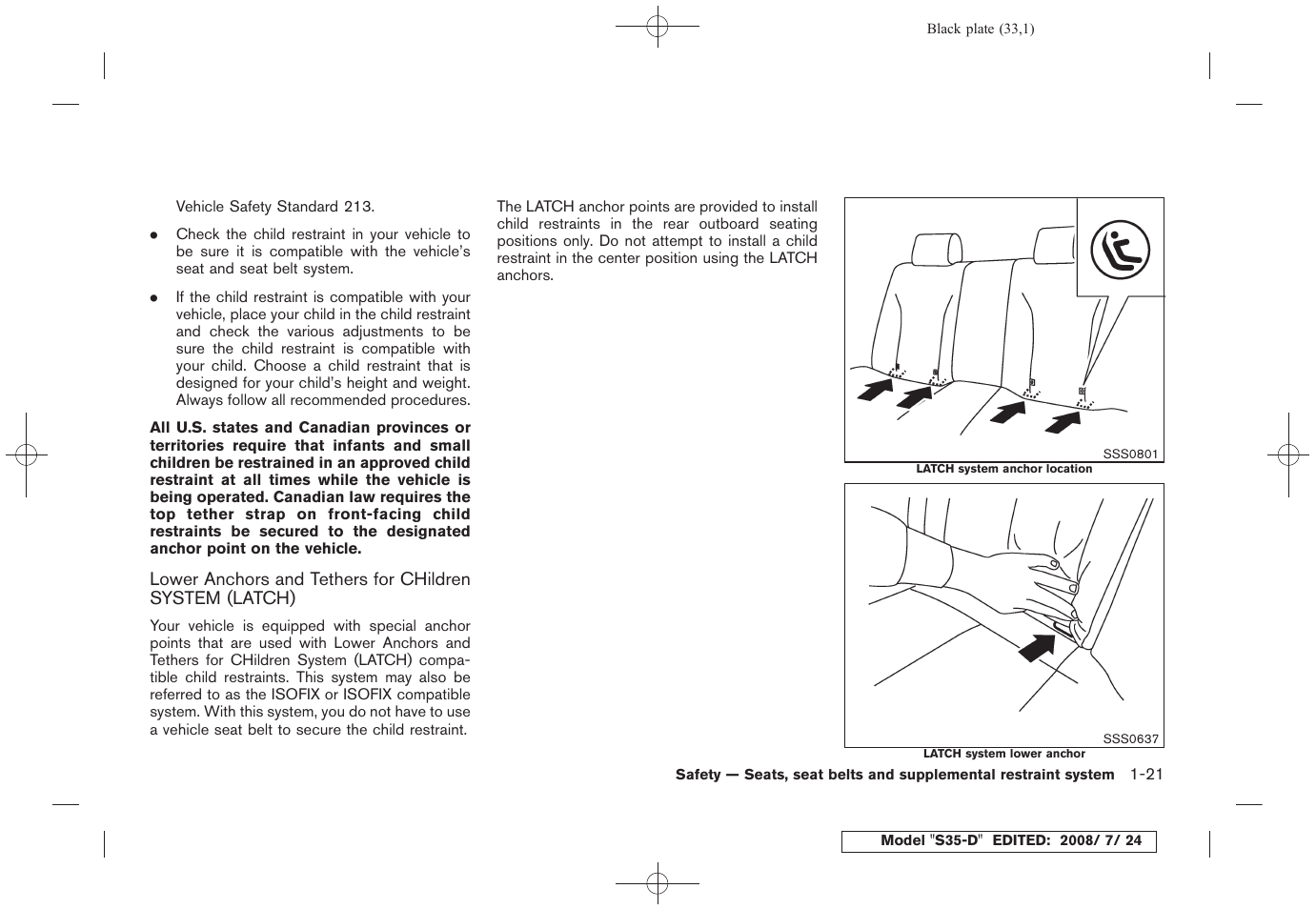 NISSAN 2009 Rogue User Manual | Page 34 / 316
