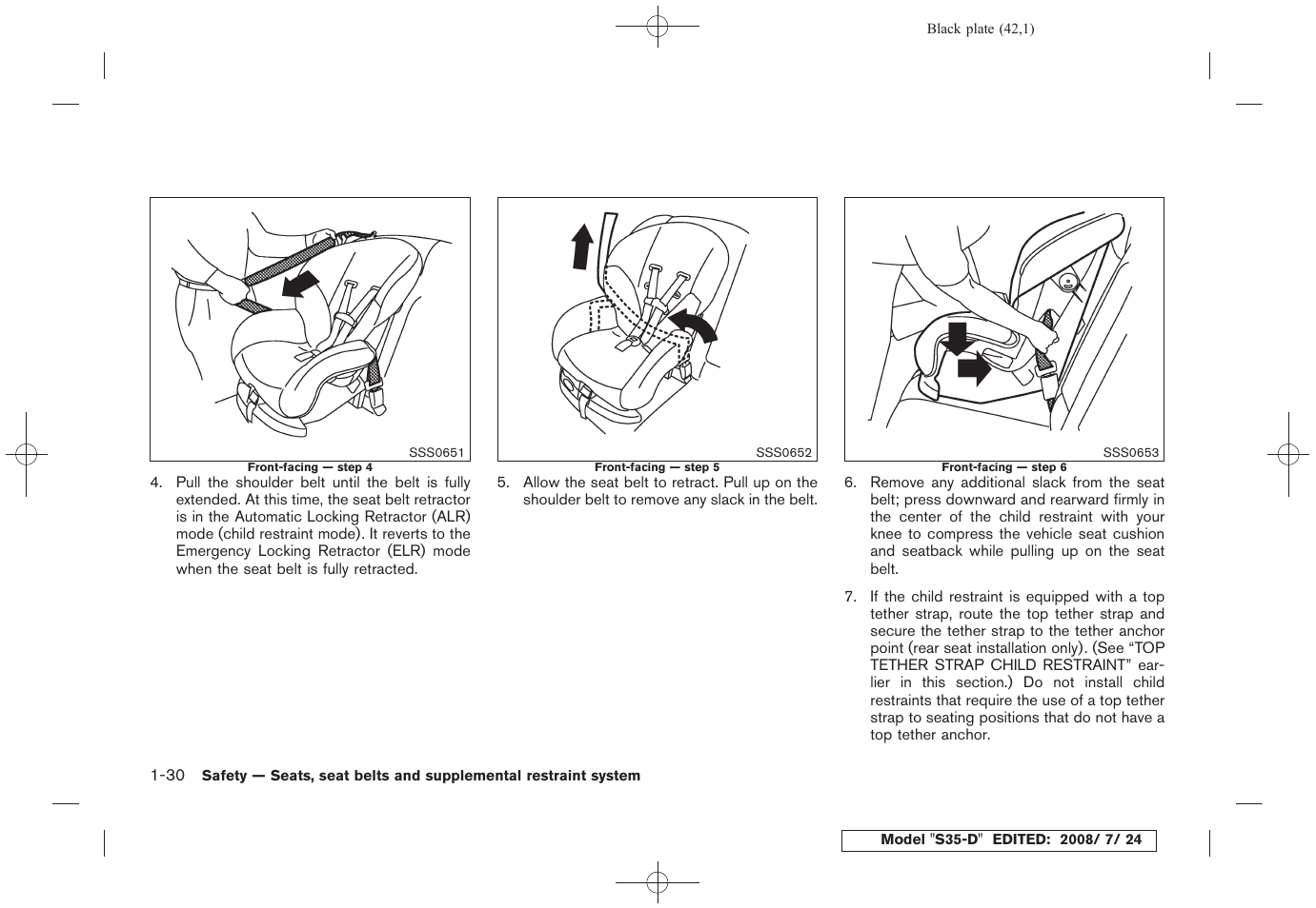 NISSAN 2009 Rogue User Manual | Page 43 / 316