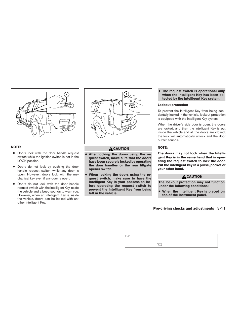 NISSAN 2009 Pathfinder User Manual | Page 145 / 471