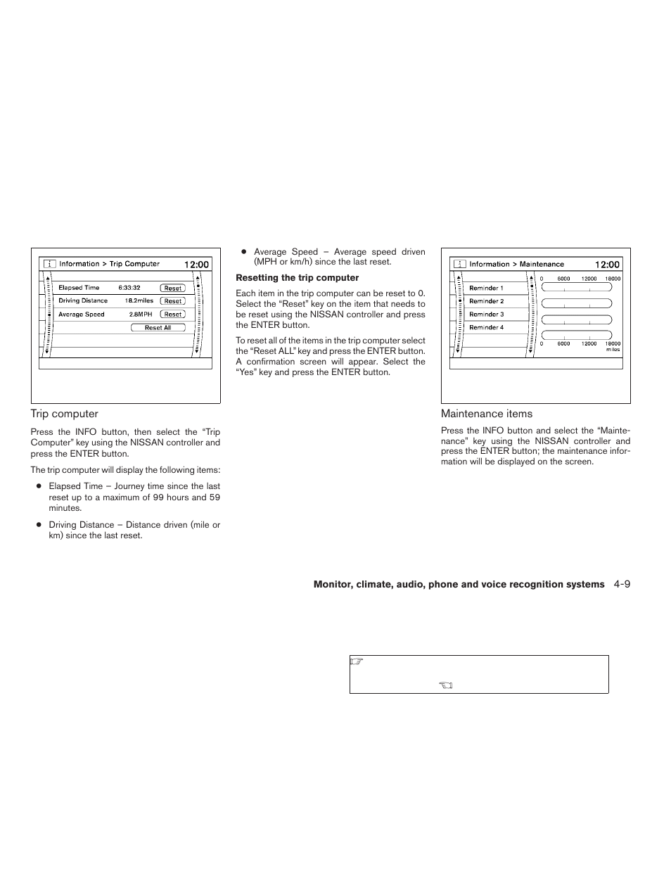 NISSAN 2009 Pathfinder User Manual | Page 175 / 471