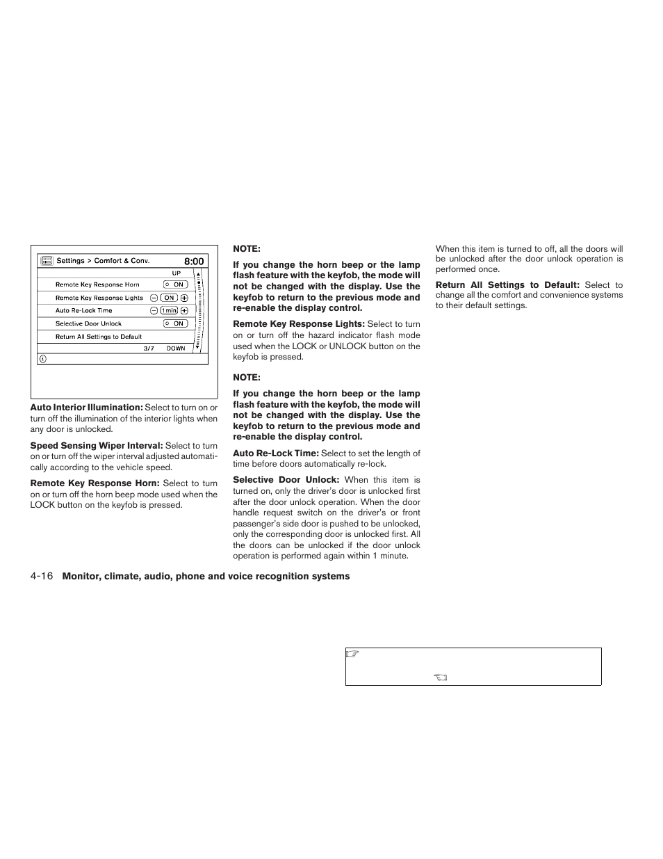 NISSAN 2009 Pathfinder User Manual | Page 182 / 471