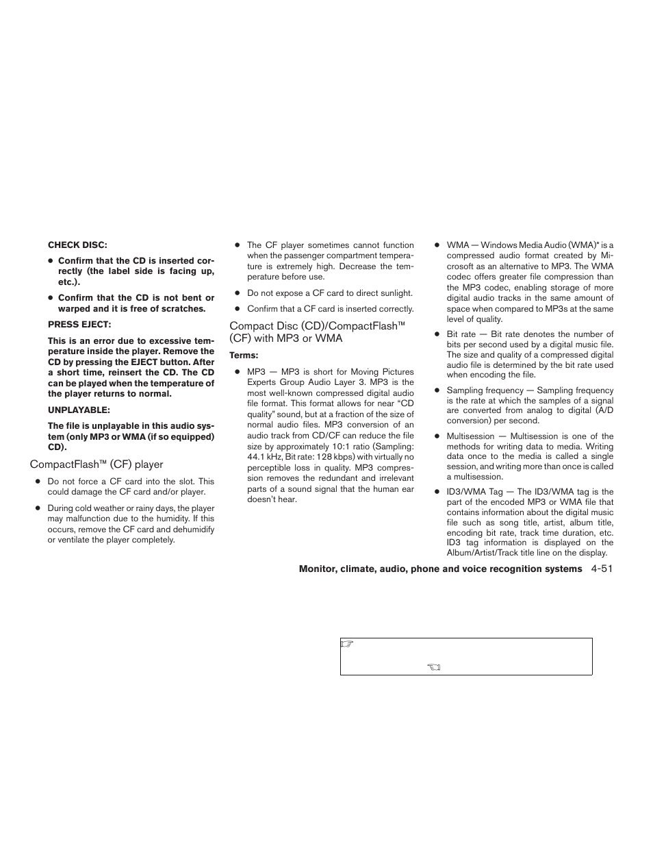 NISSAN 2009 Pathfinder User Manual | Page 217 / 471