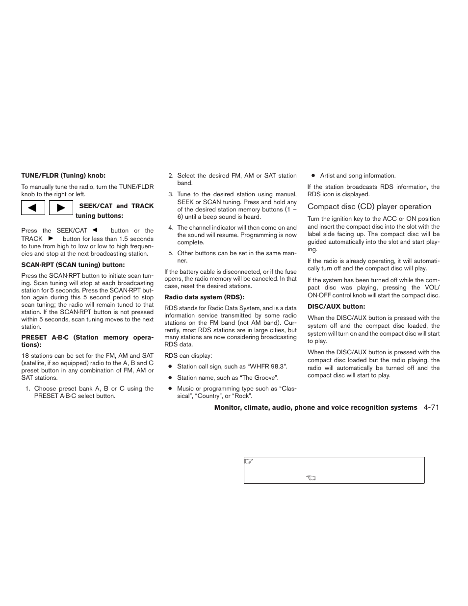 NISSAN 2009 Pathfinder User Manual | Page 237 / 471