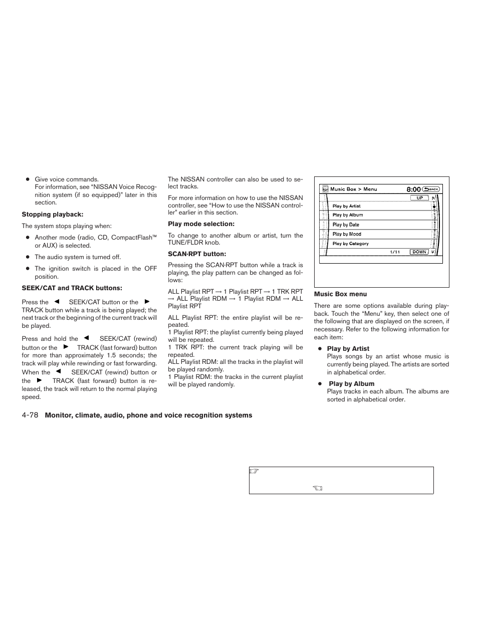 NISSAN 2009 Pathfinder User Manual | Page 244 / 471