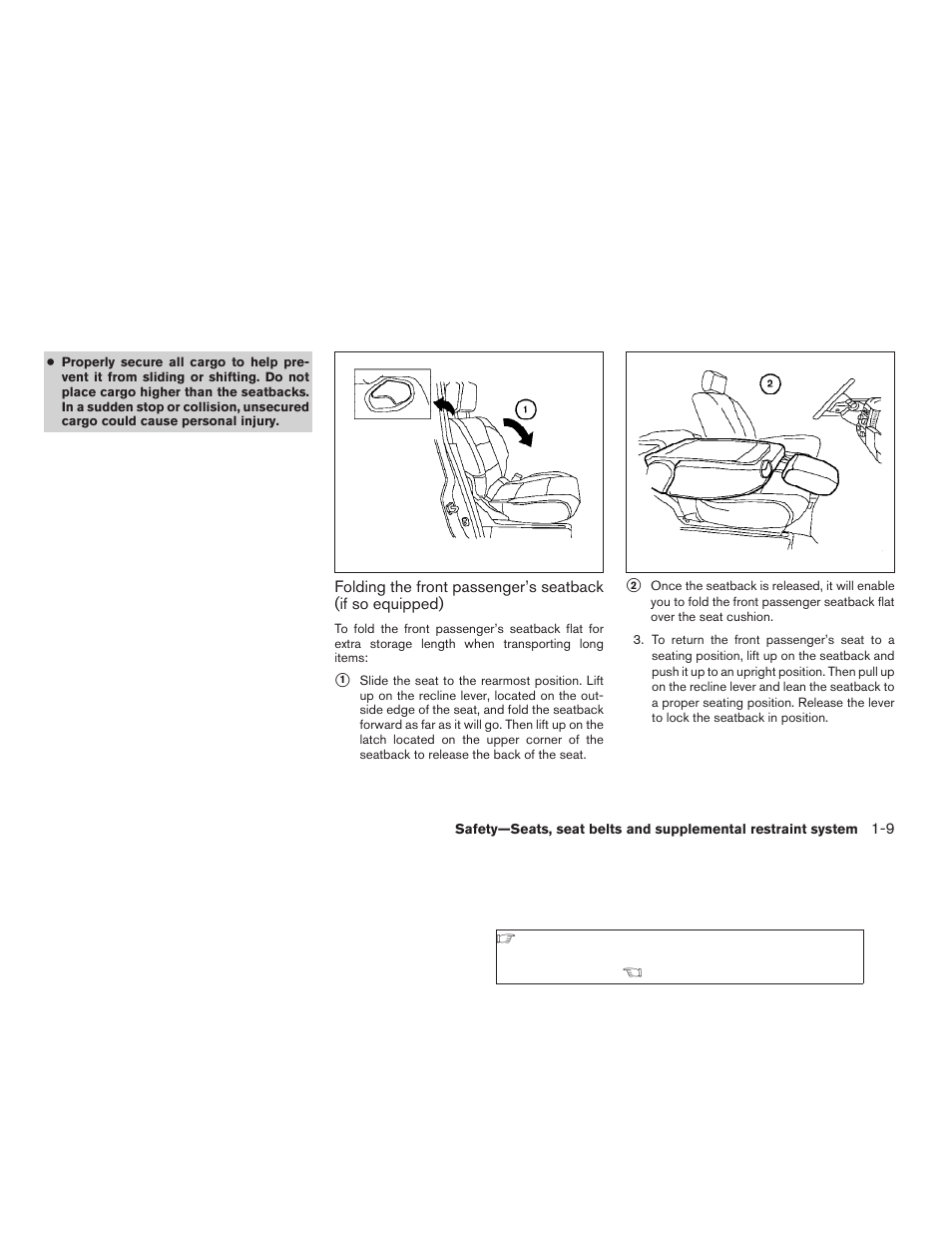 NISSAN 2009 Pathfinder User Manual | Page 27 / 471