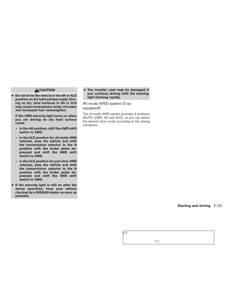 NISSAN 2009 Pathfinder User Manual | Page 345 / 471